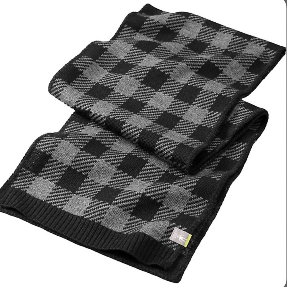 Matching unisex Smartwool scarf and hat set